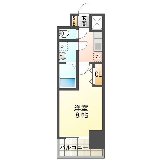 ＳーＲＥＳＩＤＥＮＣＥ四日市元町の間取り