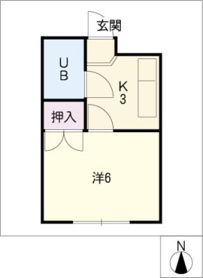 シャンポール岐南の間取り