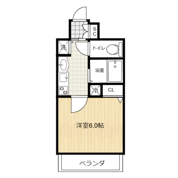 プレサンスＮＡＧＯＹＡ桜通ビックビートの間取り