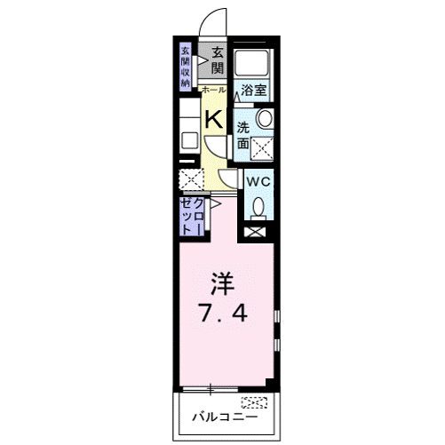 【大津市本堅田のマンションの間取り】