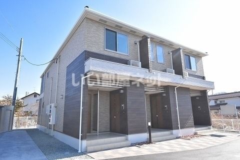 田村市船引町船引のアパートの建物外観