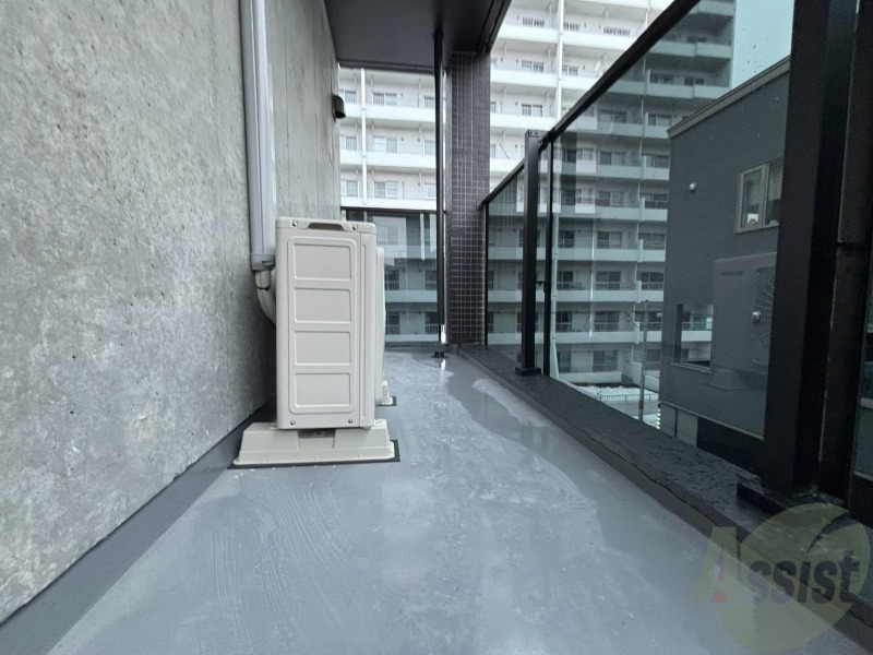 バルコニー　バルコニーです。洗濯物を干したり一息ついたりできますね！