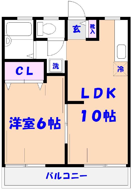 アビタシオン１の間取り