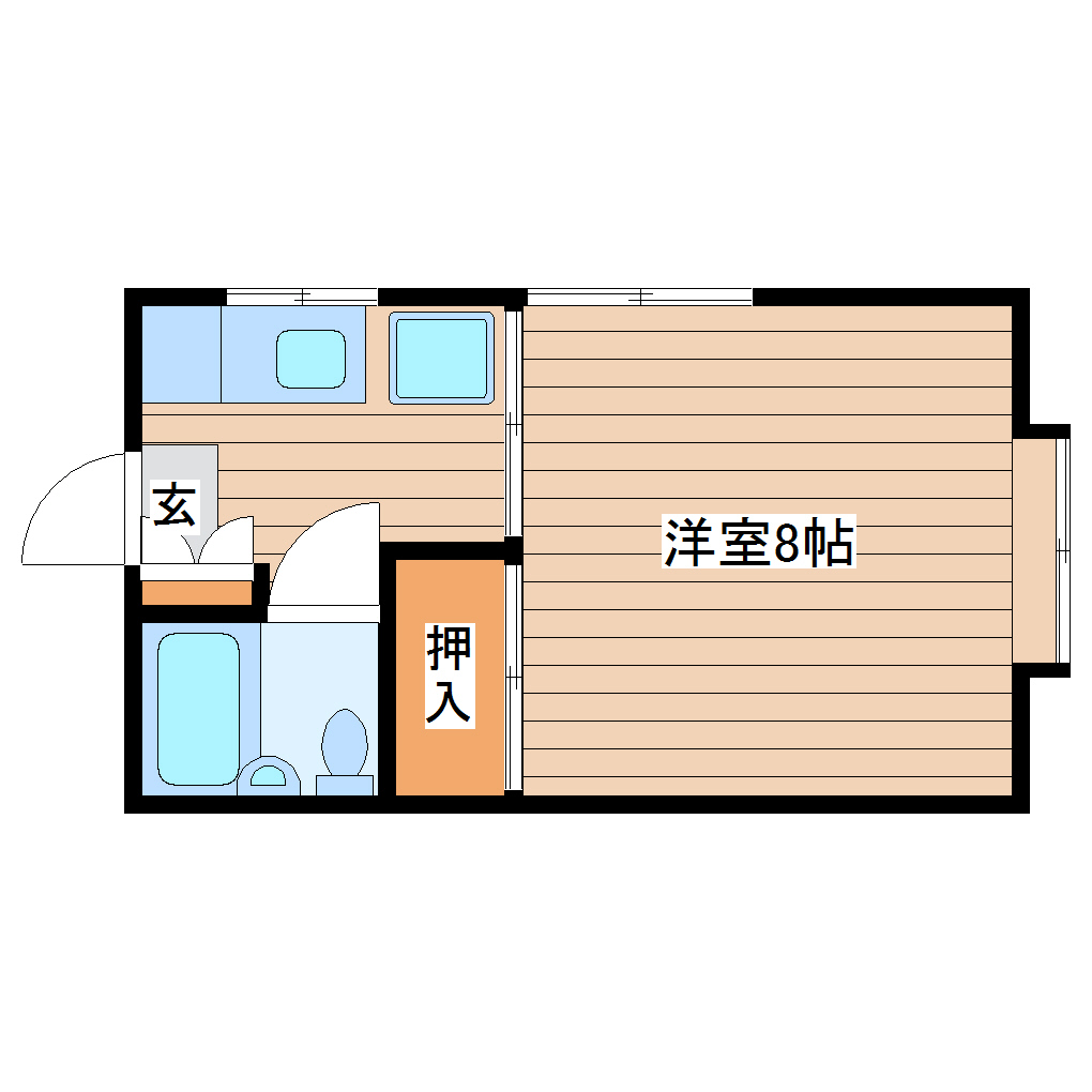 フォレスタ榴岡の間取り