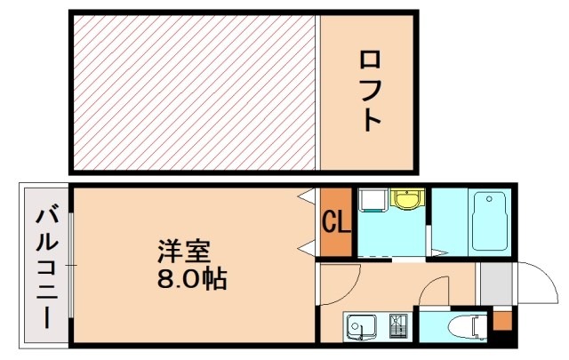 スタービュー三苫の間取り