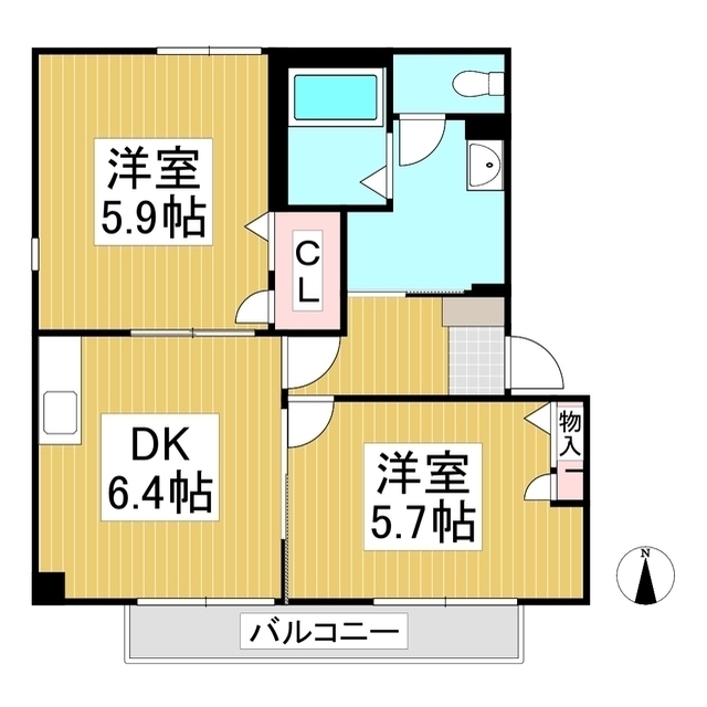 シャーメゾンＷＩＮＧ　Ａの間取り