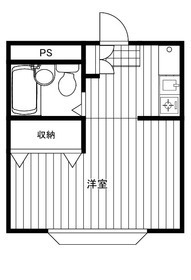 八王子市越野のマンションの間取り