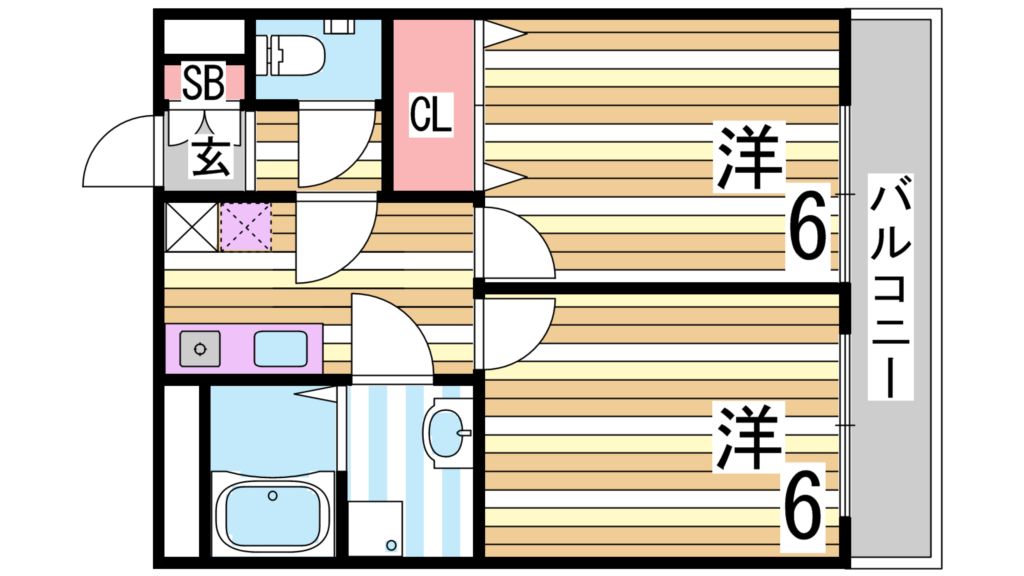 ファゼンダ78の間取り