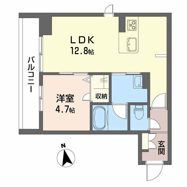 シャーメゾン　プランドールの間取り