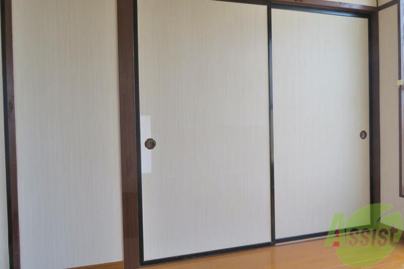 収納　押し入れ収納が広々としていて沢山収納できますね