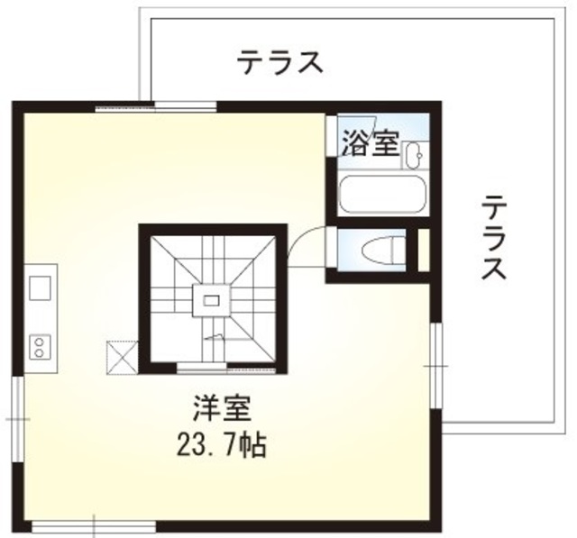 troisの間取り