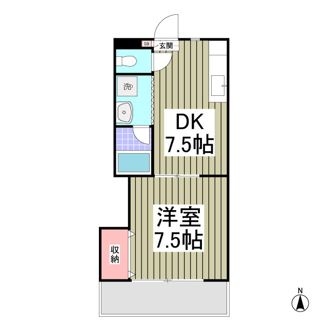 第２成城島田マンションの間取り