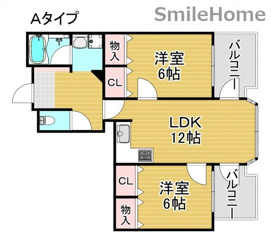 マンシオン・タイラの間取り