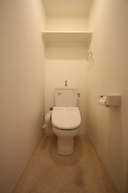 トイレ　同物件別号室の写真