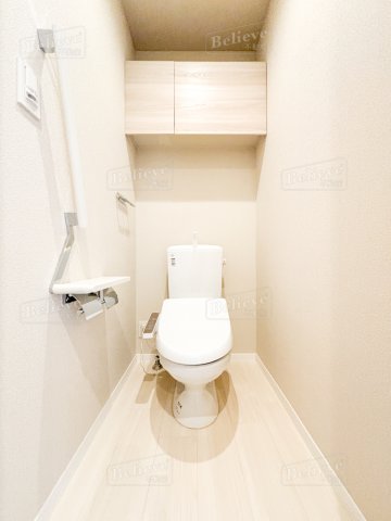 トイレ　嬉しい温水洗浄便座付き♪