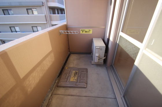 バルコニー　※別部屋の写真です