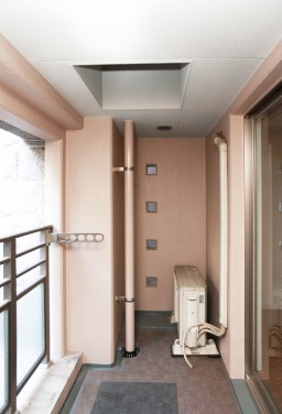 バルコニー　別部屋参考写真となります。
