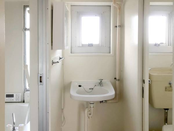 洗面設備　ビレッジハウスの同一物件・同一タイプの間取りの写真です