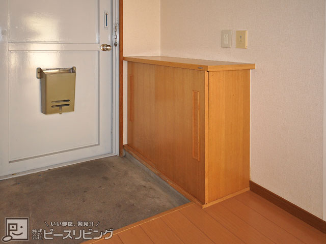 玄関　原コーポ ※同タイプの室内写真です