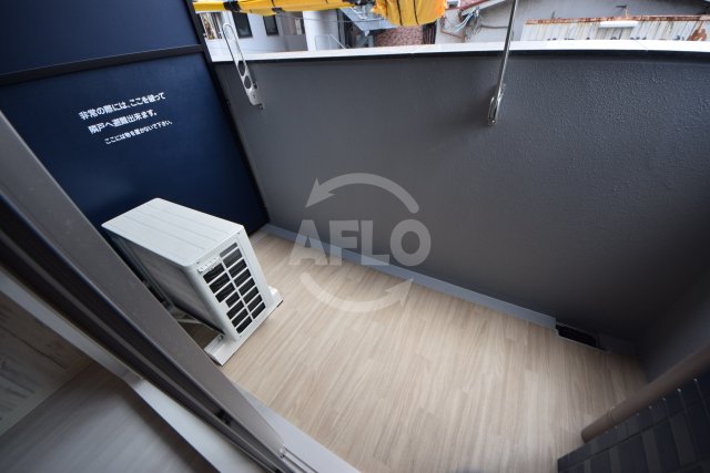 バルコニー　プレサンス THE TENNOJI 逢阪トゥルー　バルコニー