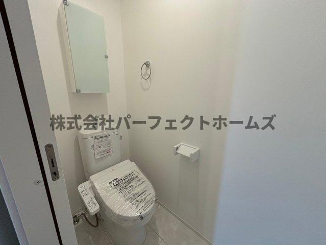 トイレ　ゆったりとした空間のトイレです