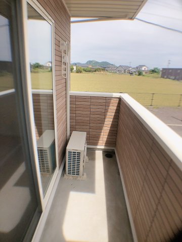 バルコニー　南向きで風通しが良く日当たり良好なバルコニー♪