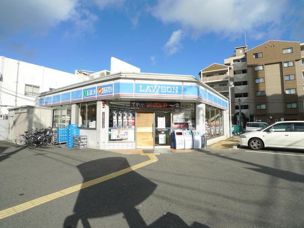 コンビニ　ローソン放出東二丁目店（コンビニ）まで122m
