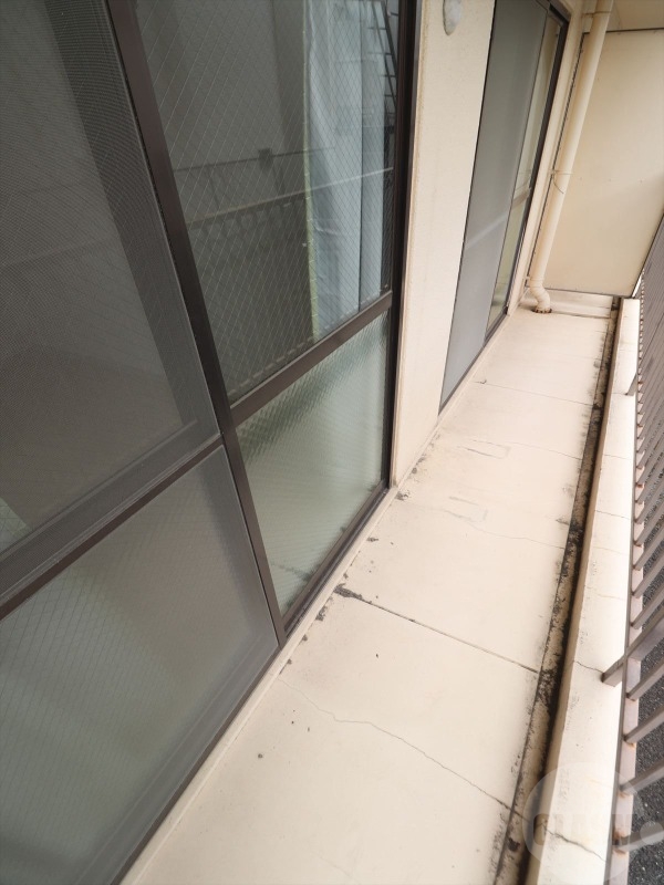 バルコニー　南向きのバルコニー