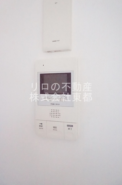 セキュリティ　ＴＶモニター付インターホンがあるので訪問者が一目でわかります