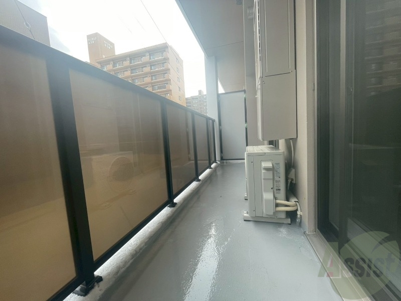 バルコニー　バルコニーです。洗濯物を干したり一息ついたりできますね！