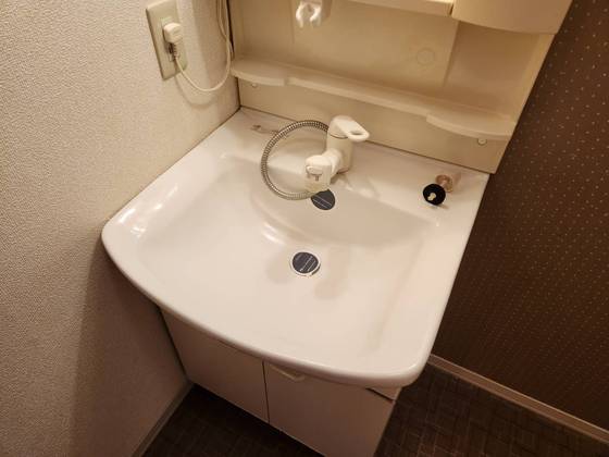 洗面設備　洗髪洗面化粧台