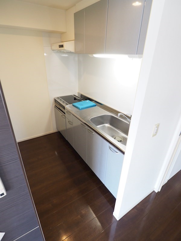 キッチン　収納の多いキッチンです。