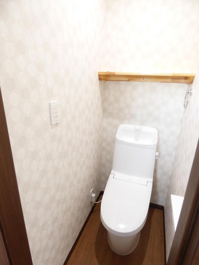 トイレ　同タイプによる完成イメージです