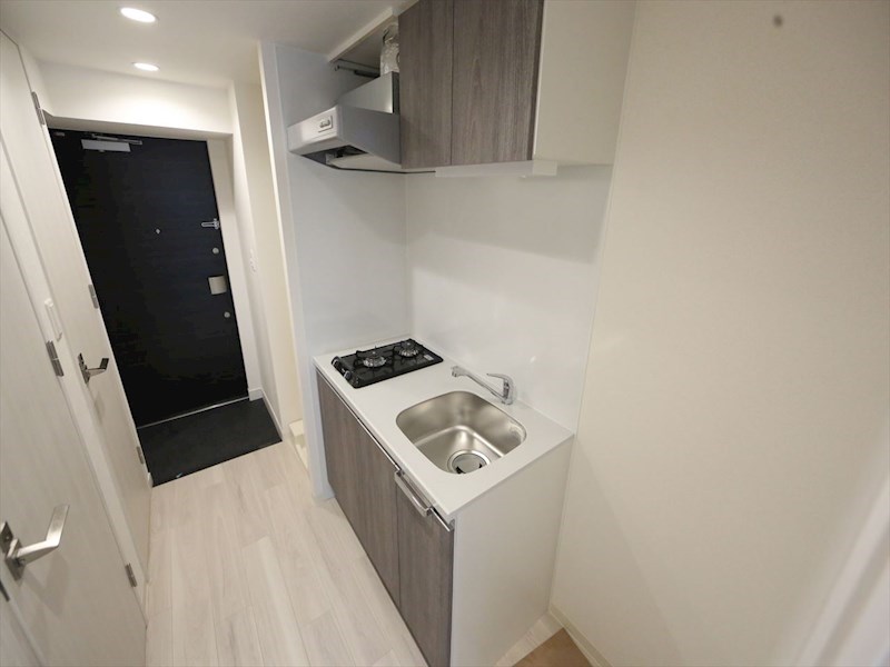 キッチン　システムキッチン（ガス2口コンロ付）