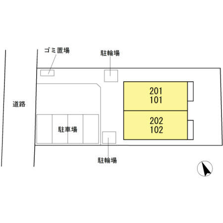 その他共有部分　配置図です。