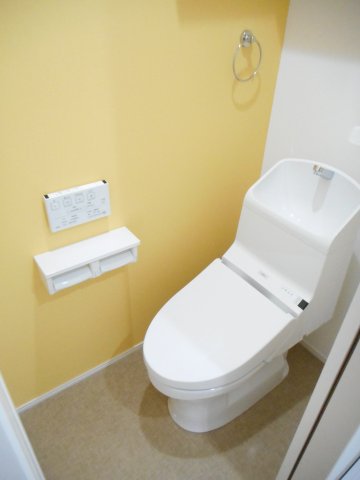 トイレ　清潔感のあるトイレです