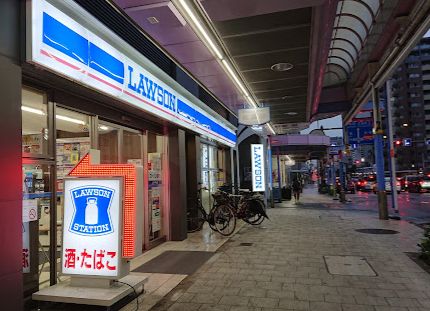 コンビニ　ローソン 松屋町北店（コンビニ）まで190m