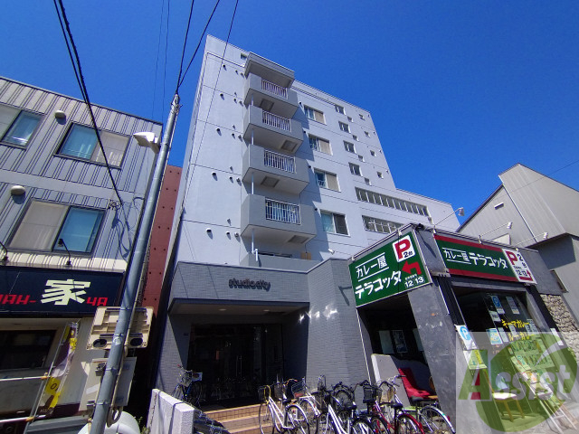 建物外観　札幌市北区北１５条西「スタジオシティ」