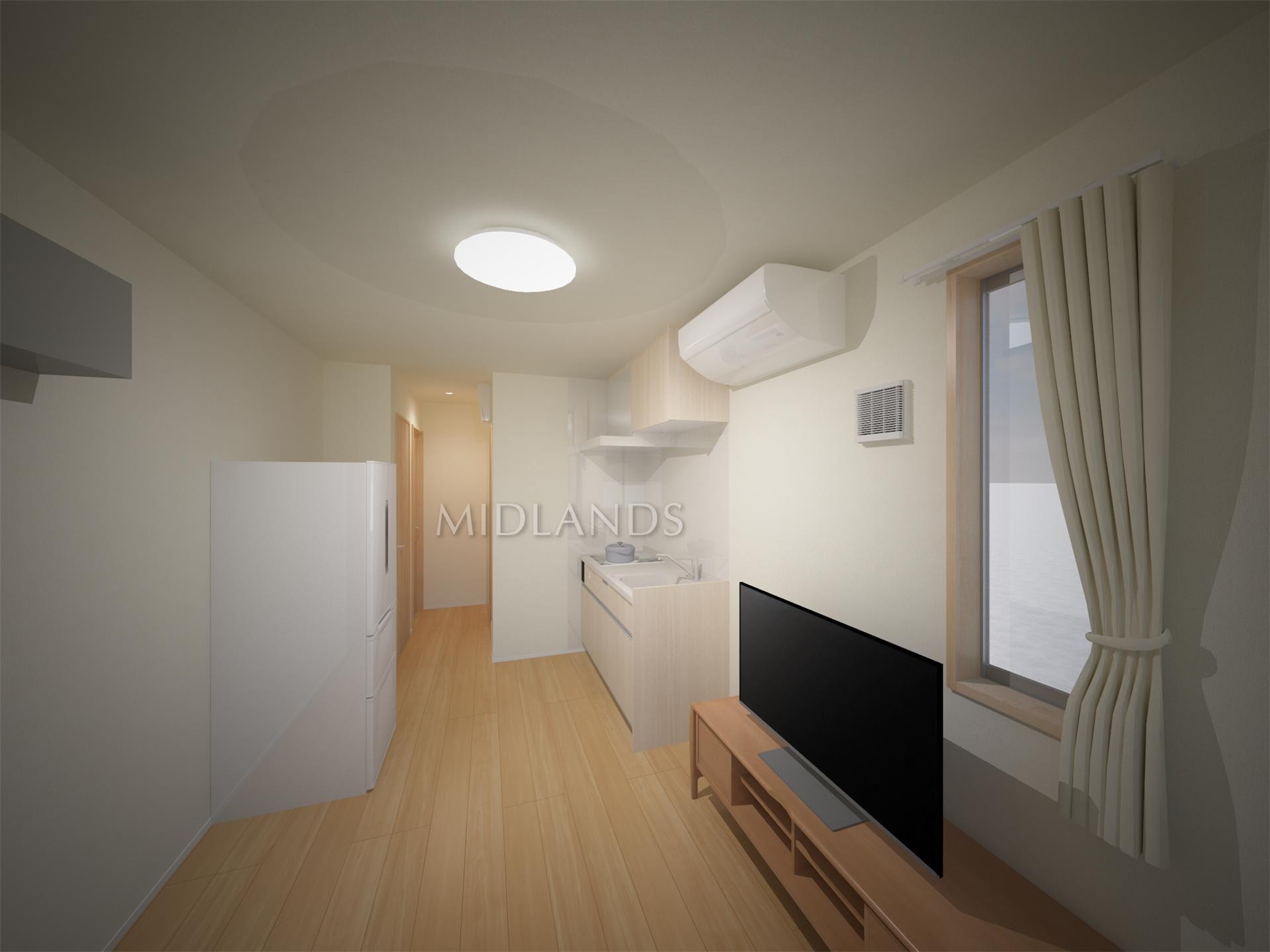 居室・リビング　201号のイメージ画像です