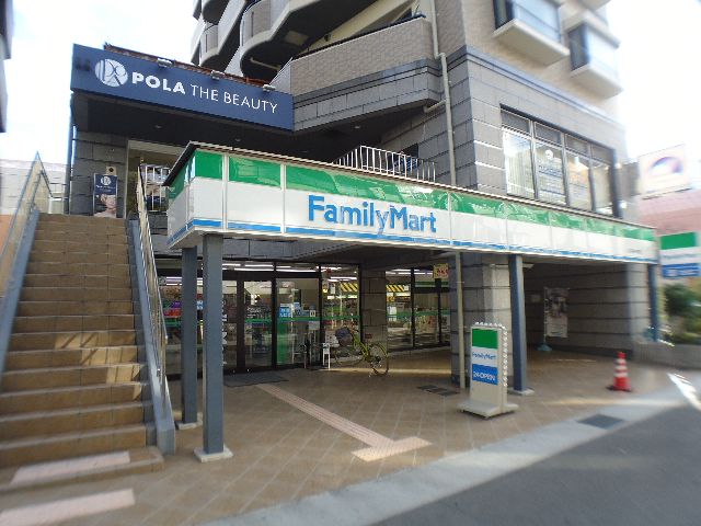 コンビニ　ファミリーマートJR住吉駅東店（コンビニ）まで485m