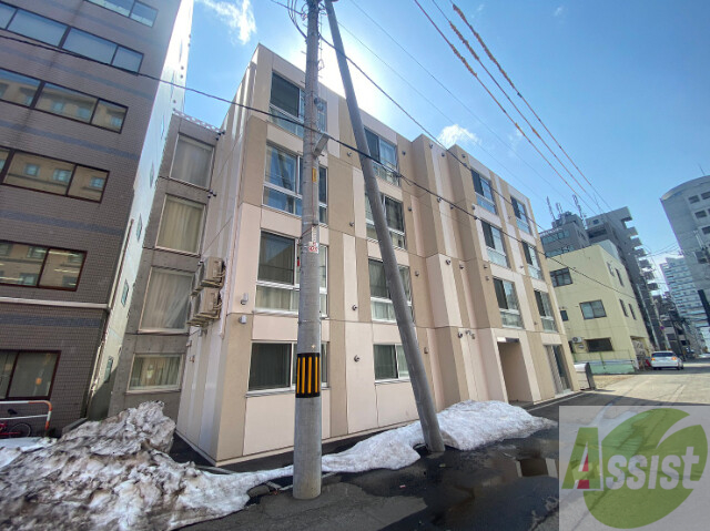 建物外観　札幌市中央区南一条西「ｂｍｏｎｔａｇｎｅ」