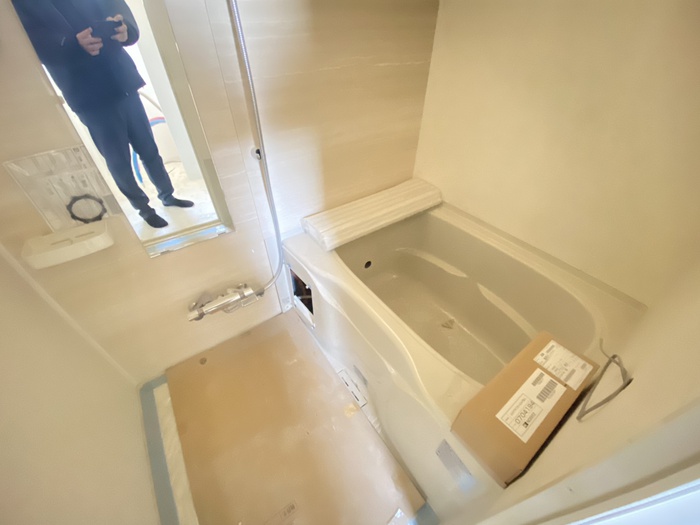 建物外観　建築中