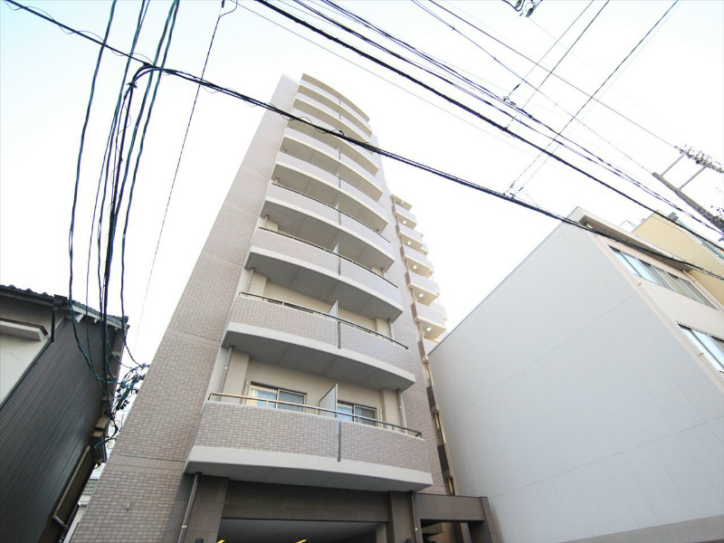 建物外観　外観　防犯カメラ付　オートロック　宅配ＢＯＸ