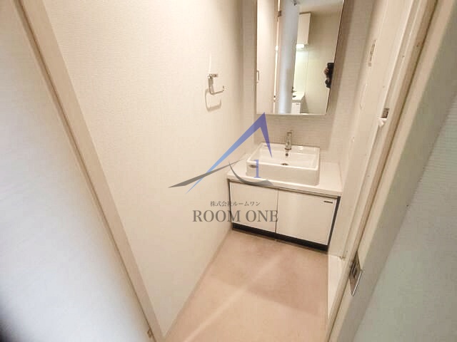 洗面設備　洗面台です。