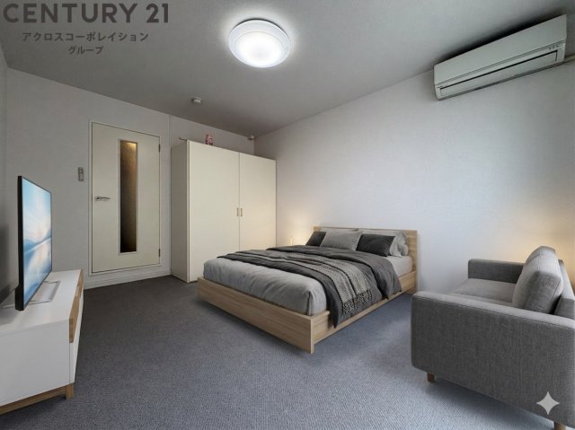 居室・リビング　エアコン付きで初期費用を抑えられます♪