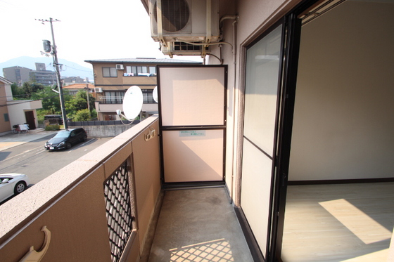 バルコニー　※別号室の写真です