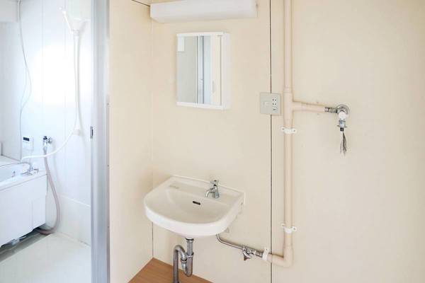 洗面設備　ビレッジハウスの同一物件・同一タイプの間取りの写真です