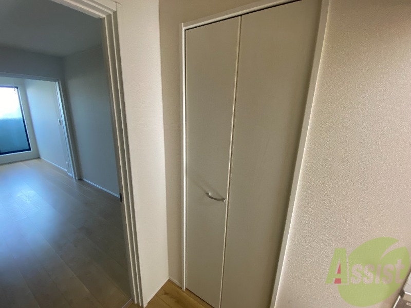 収納　ここに収納があります。収納があると部屋が広く使えます。