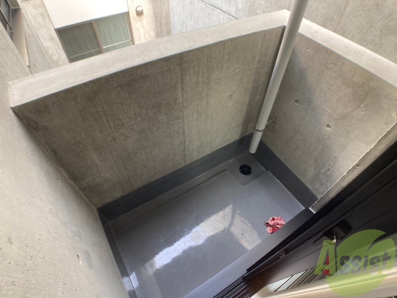 バルコニー　バルコニーです。洗濯物を干したり一息ついたりできますね！