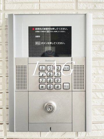 セキュリティ　オートロックです。